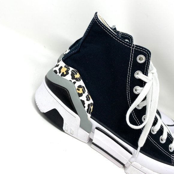 Converse Women's Size 11 566786C CPX70 High Canvas Black White Platform Sneakers - Picture 4 of 10
